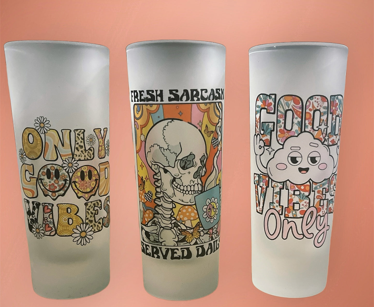 Tall shot glass (customized)